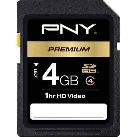 pny technologies gb sdhc memory card premium class p sdhcg ef