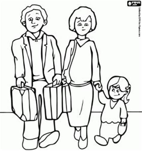 mom  dad coloring pages png  file