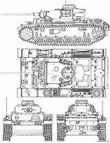 Ausf Pzkpfw Blueprint Blueprintbox sketch template