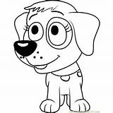 Puppies Pound Pages Coloring Checkers Kids Coloringpages101 Nutmeg sketch template