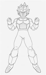 Super Saiyan Blue Vegeta Coloring Goku Pages Ssgss Lineart Drawing sketch template