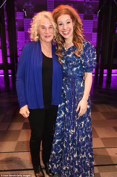 carole king surprises the cast of beautiful daily mail online
