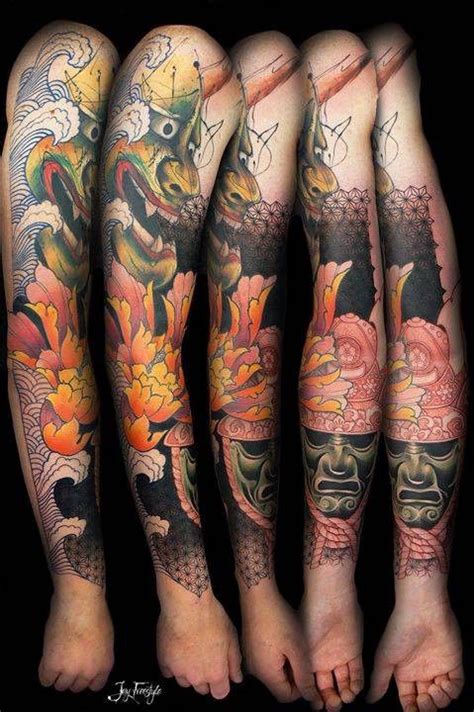 Remarkable Sleeve Tattoos That Are Prettier Than Clothing Japanese Leg