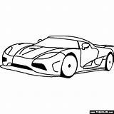 Koenigsegg Agera Coloring Drawing Car Pages Thecolor Cars Online Sketch Template sketch template
