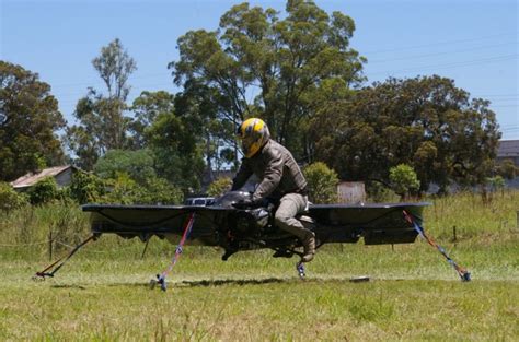 meet hoverbike  drone   ride