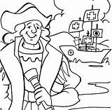 Columbus Christopher Coloring Pages Ships Getcolorings Getdrawings Colorings sketch template