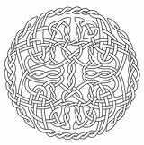 Coloring Celtic Knot Mandala Pages Printable Adults Circle Adult Mandalas Knots Print Flower Animal Cross Galleryhip Color Book Doghousemusic Popular sketch template