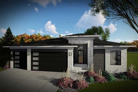 modern house plan  bedrooms  bath  sq ft plan