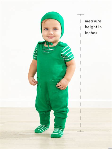 baby toddler size chart hanna andersson