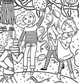 Coloring Pages Girl American Birthday Party Doll Girls Dance Printable Magazine Wellie Special Drawing Wishers Three Print Getdrawings Happy Mckenna sketch template