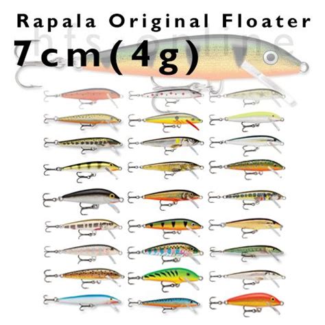 rapala original floating cm  fishing lure variation