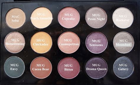 sherryis beauty room  makeup geek single eyeshadows swatches review