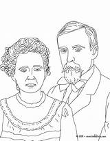 Curie Marie Coloring Pages Pierre People Et Kids Choose Board Important sketch template