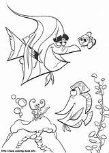 Nemo Finding Dory Procurando sketch template