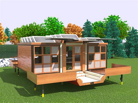 solar tiny house  triples  size