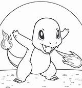 Charmander Coloring sketch template