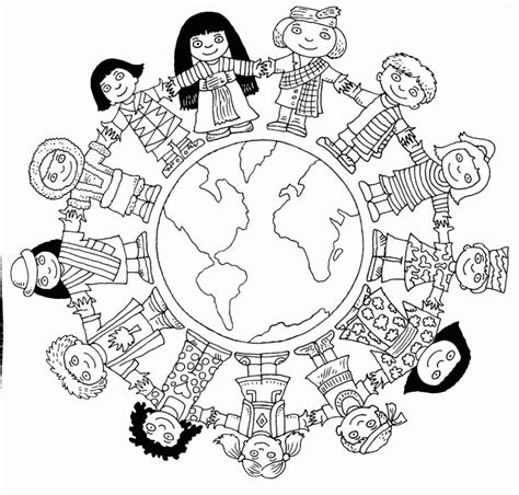 forms  coloring page  world map children coloring home