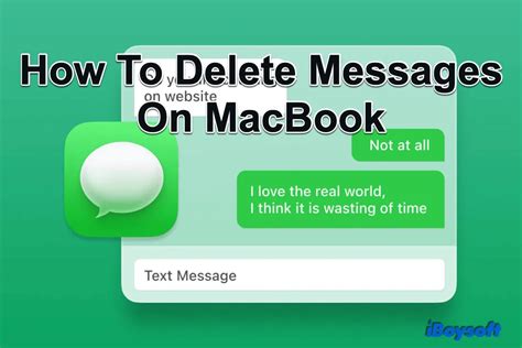 tutorialhow  delete messages  macbook airpro