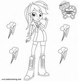 Coloring Equestria Mlp Bettercoloring Everfree sketch template
