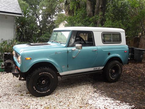 International Scout 69 Scout Just Warming Up In The Drivew Martin