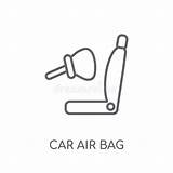 Airbag Coche Icono Logotipo Vectores sketch template