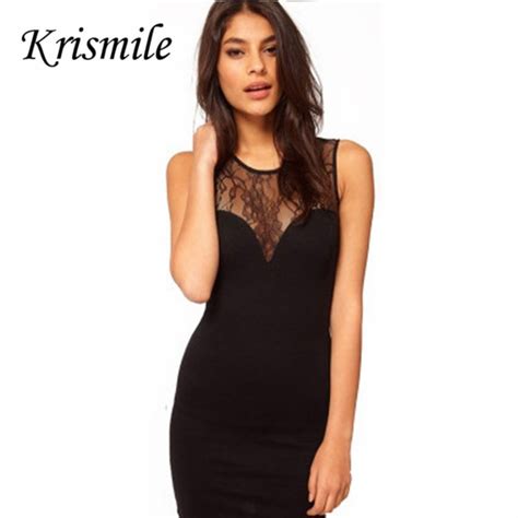 lace dress 2018 summer women s sexy black dress see through bodycon