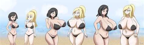 Rule 34 2girls Age Progression Ass Expansion Breast Expansion Breasts
