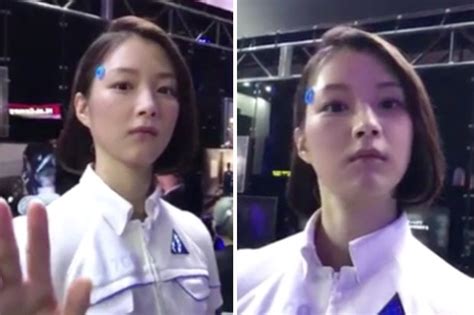 ps4 gamers stunned after lifelike female android is