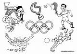 Jeux Olympiques Olympique Paralympique Semaine Olympics Cm1 Coloriages Olympisme Getdrawings sketch template