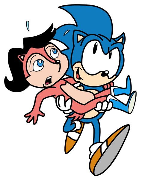 Sonic And Sally Acorn Archie By Mighty355 On Deviantart