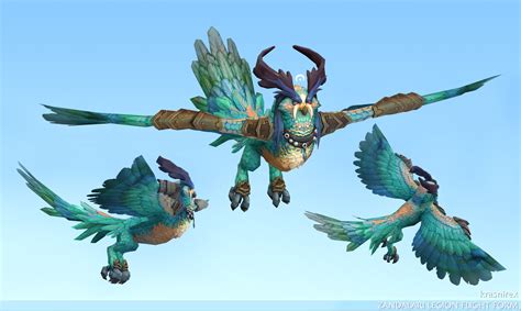 zandalari druid legion flight form color concept wow