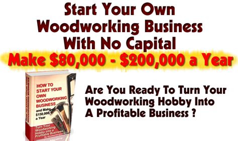start   woodworking business