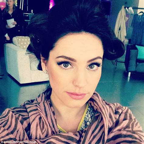 kelly brook gives fans an insight to her beauty regime as she adds make