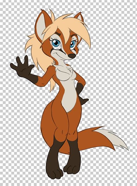 red fox furry fandom drawing cartoon png clipart animals animation