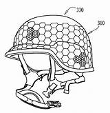 Helmet Drawing Army Military Soldier Ballistic Coloring Template Rifle Patents Getdrawings Sketch 1936 Upgrade Sought Pages sketch template