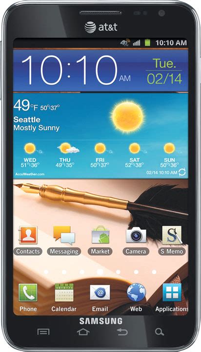 buy  samsung galaxy note  android phone carbon blue rdsthmfgew