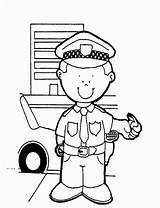 Coloring Swat Pages Policeman Getdrawings sketch template