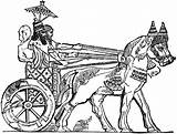 Chariot Clipart Assyrian Mesopotamia War Assyrians Greek Coloring Pages Parasole Etc Template Sketch Cliparts Clipground Dump Gif Large Weapons Usf sketch template
