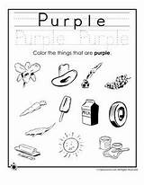 Color Coloring Preschool Worksheets Activities Worksheet Jr Learning Woo Kids Red Colors sketch template