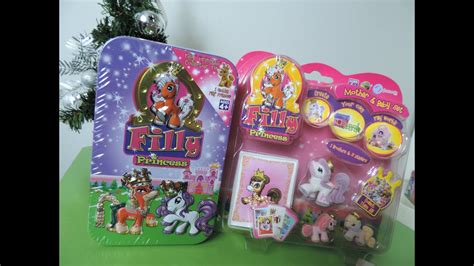 filly princess mother baby set collectable tin youtube