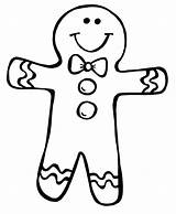 Gingerbread Man Clipart Cliparting Personal Works Projects These sketch template