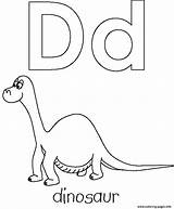 Coloring Letter Alphabet Pages Printable Kids Print Dino Dinosaur Color Letters Drawing Sheets Pdf Ages Book Numbers Getdrawings sketch template