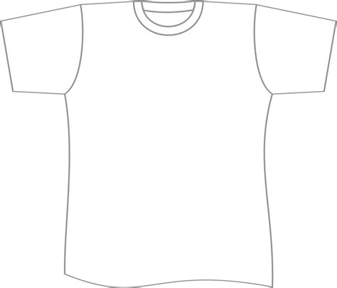 printable  shirt template nismainfo