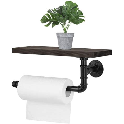 paper towel holder  shelf wall mounted toilet paper holder