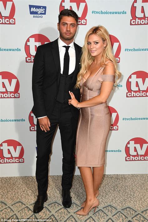 love island cast bring glamour at the tv choice awards daily mail online