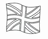 Flag Drawing British Coloring Clipartmag sketch template