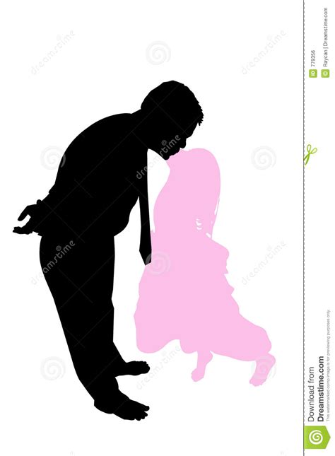 daddy kisses royalty free stock image image 779356