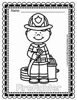 Coloring Helpers Firefighters Firefighter Freebie Rhino Teacherspayteachers sketch template