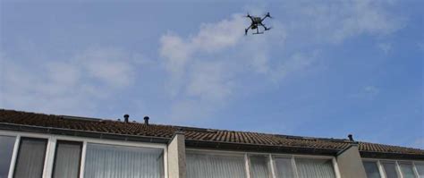 dakgoot inspectie met drone thermische en visuele inspecties met drones dronematica