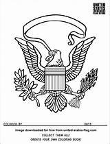 Coloring Navy Eagle Clipart Military Pages Flag American Drawing Symbol Army Marine Forces Book Emblems United States Armed Clip Color sketch template